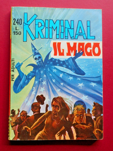 Kriminal 240 prima edizione - kriminal, #