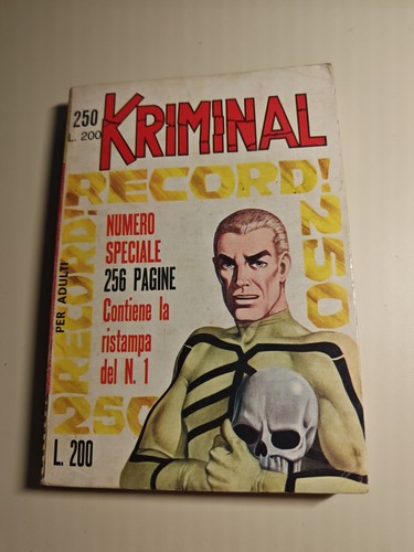 Kriminal 250 numero - n.,