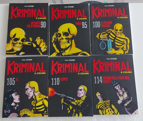 Lotto kriminal colori - kriminal,