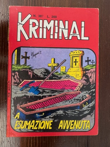 Kriminal ediz corno n - n°, 387