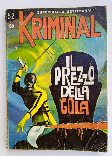 Kriminal il prezzo - n., 52