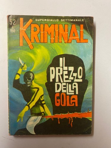 Kriminal corno ottimo - n,