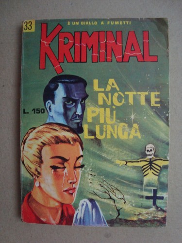Kriminal magnus ed corno - n°33, ed.corno