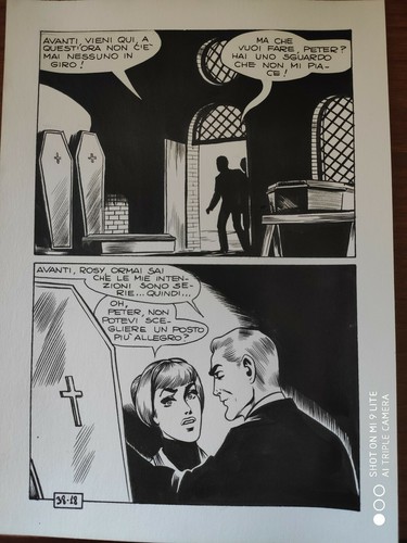 Tavola original art kriminal - original,