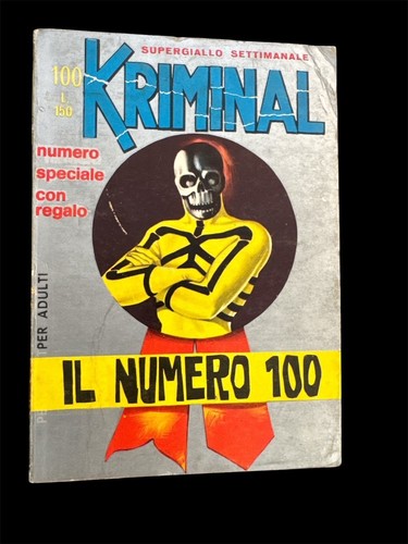 Kriminal ediz corno 100 - kriminal, n°