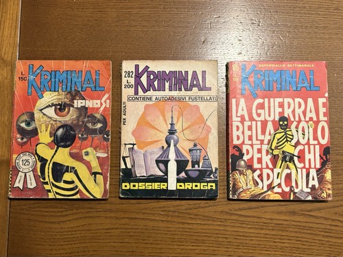 Lotto kriminal originali - 3,