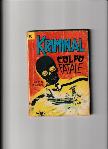 Fumetto noir serie - noir, kriminal