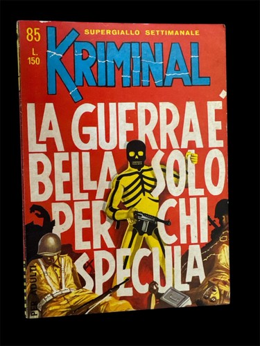 Kriminal ediz corno n 85 - kriminal,