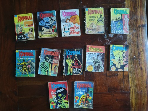 Lotto fumetti kriminal ed - 12,