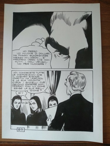 Tavola original art kriminal - art,
